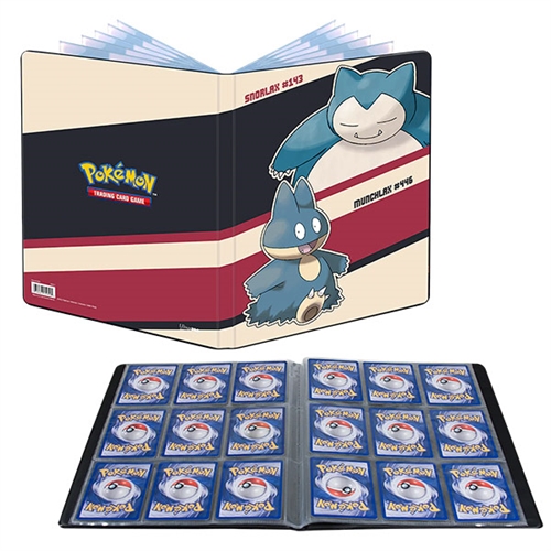 Snorlax and Munchlax - 9-Pocket - A4 Pokemon Binder